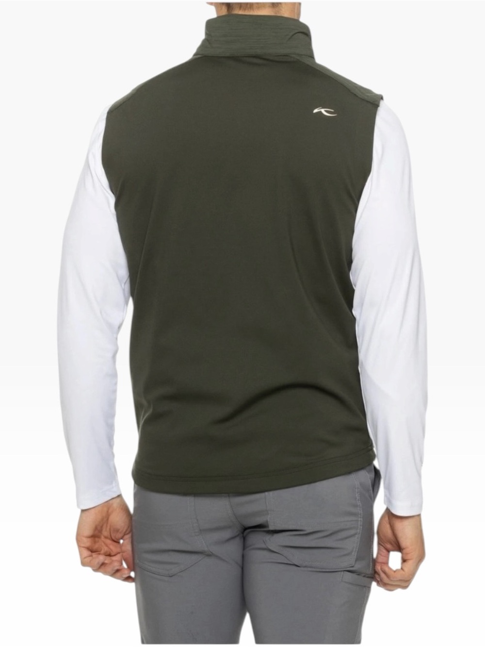 KJUS Men Rowan Insulated Quilted Vest Green Size XL Golf Outerwear - Picture 8 of 10